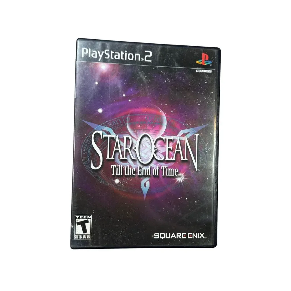 Star Ocean Till the End of Time (PS2 2004) Both Discs TESTED WORKING